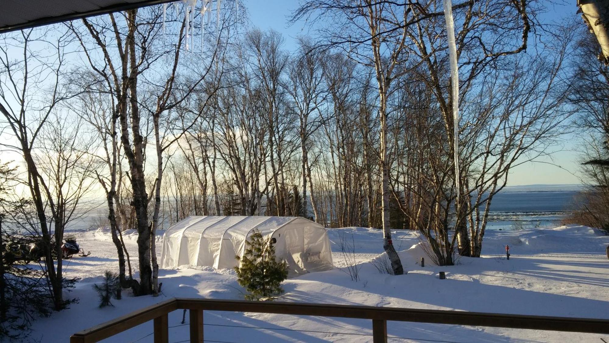 Villa La Nef Bleue Tadoussac Exterior foto