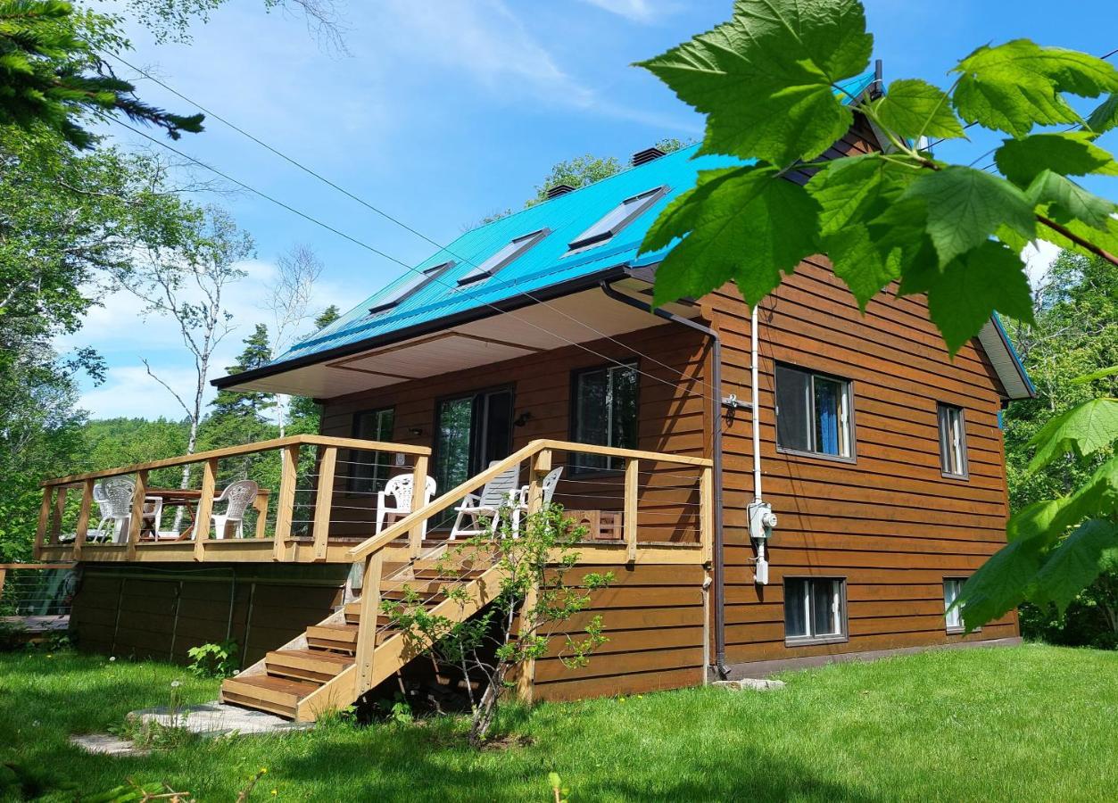 Villa La Nef Bleue Tadoussac Exterior foto