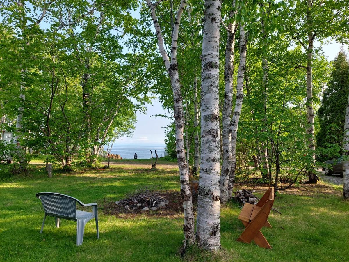 Villa La Nef Bleue Tadoussac Exterior foto